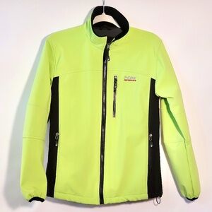 LikeNEW Peak Performance R&D Wind Full Zip Ski Jacket Medium Green SIZE M